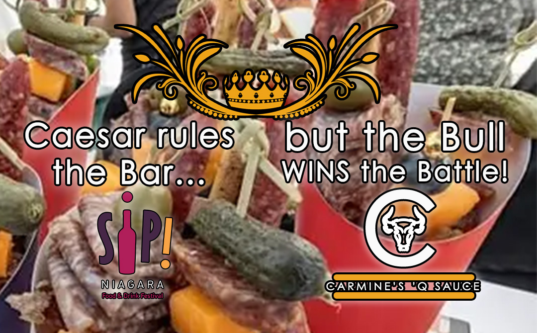 Why the Bull is the Perfect Match for Your Caesar at SIP Niagara